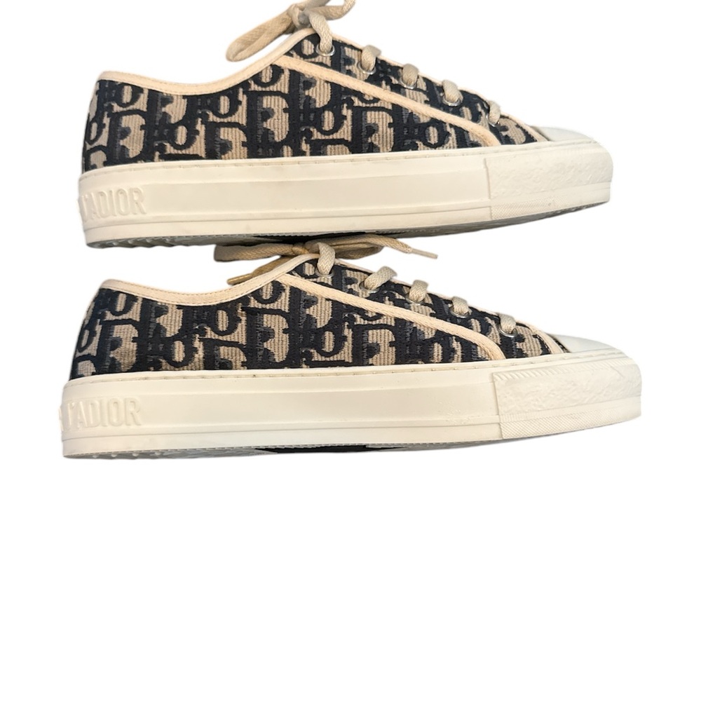 Dior walk’n’dior sneakers. size 8 Deep blue oblique embroidery - Picture 2 of 10